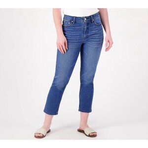 Candace Cameron Bure Pacific‎ Denim Cropped Jeans Size 26T Blue A561747